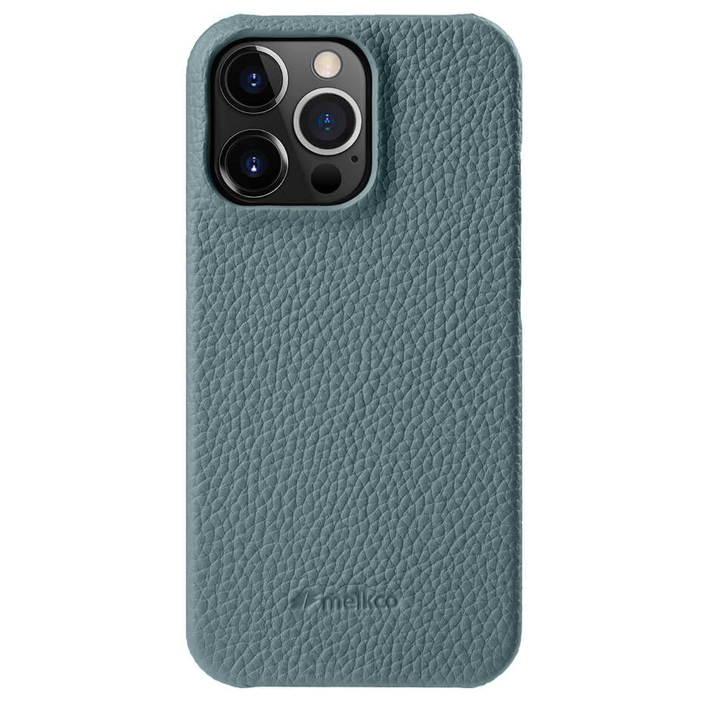 Magnetické ochranné pouzdro MELKCO pro iPhone 14 Pro Max Originální kryt PC telefonu potažený hovězí kůží Magnetické ochranné pouzdro MELKCO pro iPhone 14 Pro Max Originální kryt PC telefonu potažený hovězí kůží